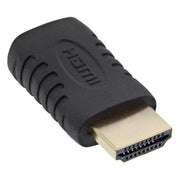 GK-12207 HDMI naar Mini HDMI adapter - HDMI mannelijk / Mini HDMI vrouwelijk - verguld - zwart