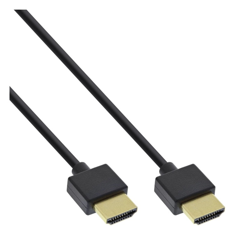 GK-12217 1 meter Dunne HDMI-kabel - HDMI 2.0b - 4K 60Hz - zwart