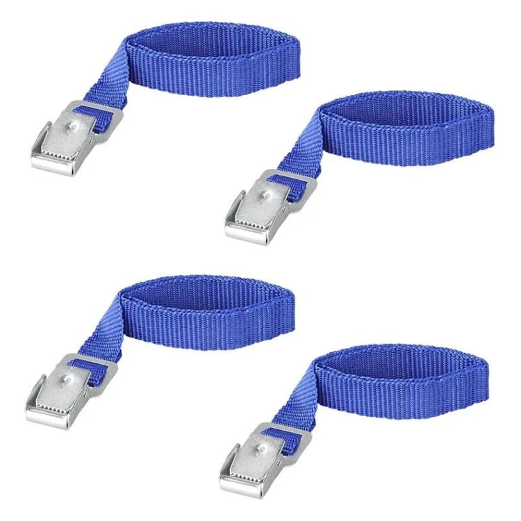 GK-12333 Fietsriempjes voor Fietsdrager met Metalen Gesp - Set van 4