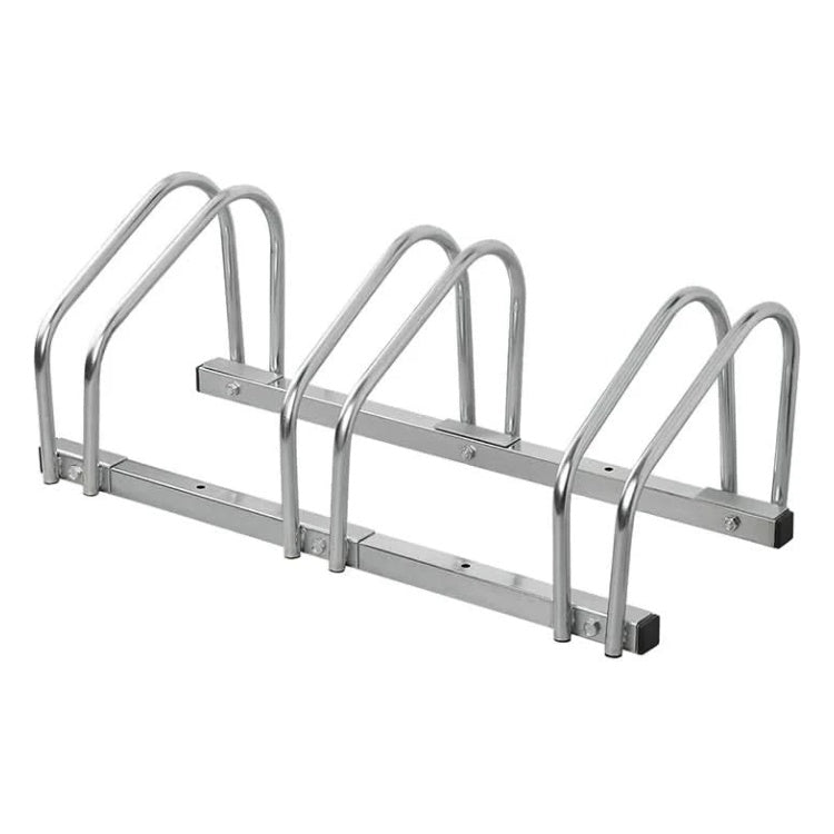 GK-12334 Fietsenrek voor 3 Fietsen - Gegalvaniseerd Staal - Wand- en Vloermontage