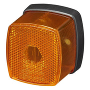 GK-12406 Oranje zijmarkeringslamp voor aanhanger - 66 x 62 mm - 12/24 V - ECE-goedgekeurd