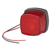 GK-12418 LED Markeringslamp 61 x 61 mm - Rood - 9-30V