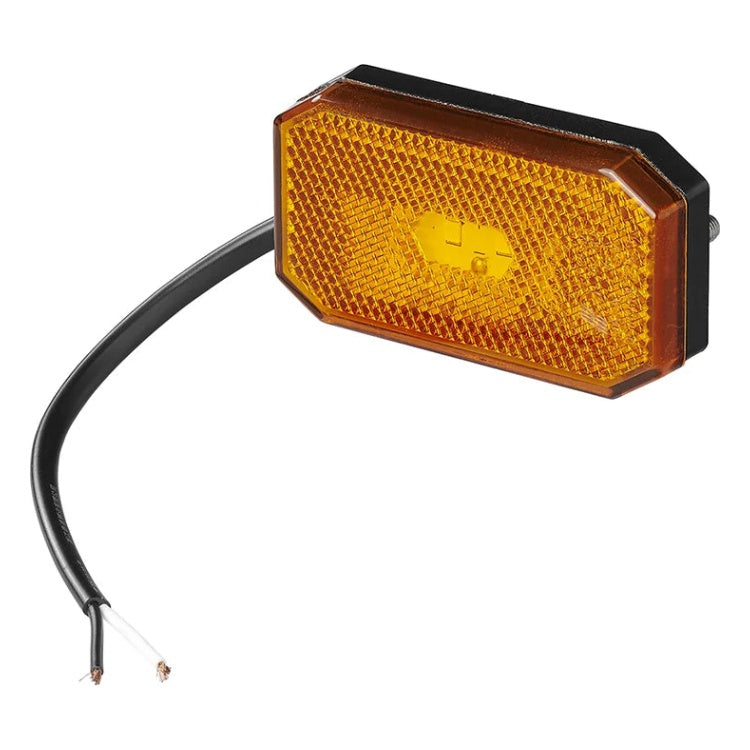 GK-12422 LED Markeringslamp 80 x 44 mm - Oranje - 12/24V
