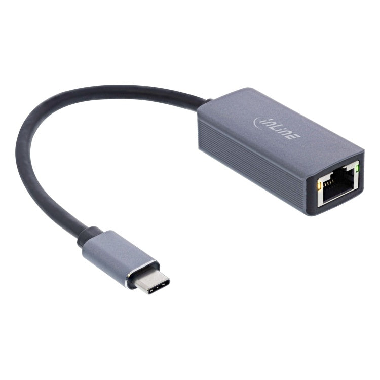 GK-12435 USB-C naar RJ45 2.5 Gigabit Netwerkadapter USB 3. - 16 centimeter - Grijs
