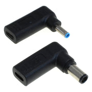 GK-12477 USB-C PD laadadapterset voor HP laptops - 65W - 4,5 x 3,0 mm en 7,4 x 5,0 mm