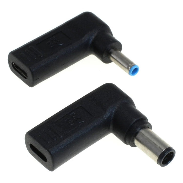 GK-12477 USB-C PD laadadapterset voor HP laptops - 65W - 4,5 x 3,0 mm en 7,4 x 5,0 mm