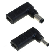 GK-12481 USB-C PD laadadapterset voor Dell laptops - 65W - 7,4 × 5,0 mm en 4,5 × 3,0 mm