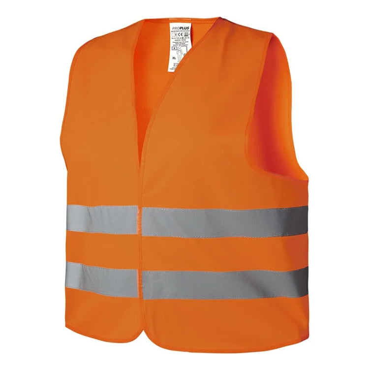 GK-12494 ProPlus veiligheidsvest neon oranje - universele maat - EN ISO 20471