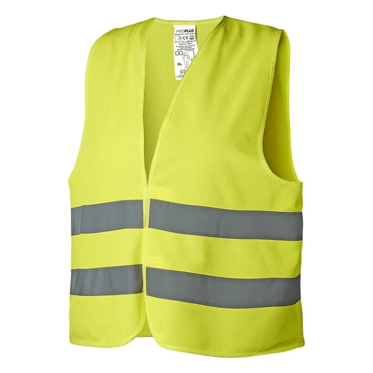 GK-12495 ProPlus veiligheidsvest neon geel - universele maat - EN ISO 20471