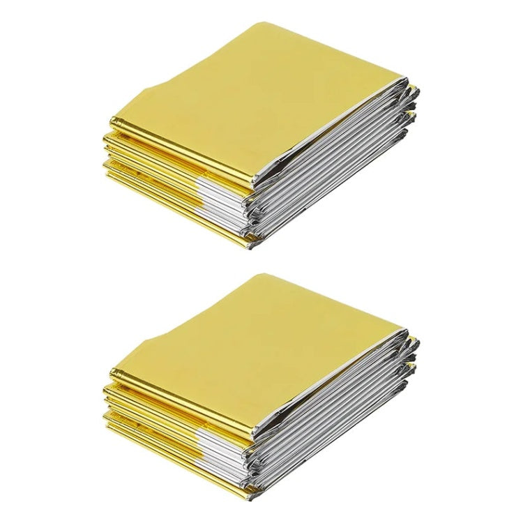 GK-12496 ProPlus isolatiedeken goud/zilver - 160 × 210 cm - 2 stuks