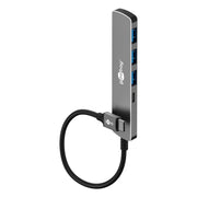 GK-12541 4-poorts USB-C Hub met USB-C en USB-A - USB 3.2, 5 Gbit/s