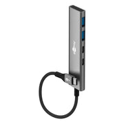 GK-12544 4-poorts USB-C Hub met USB-C en USB-A - USB 3.2, 5 Gbit/s