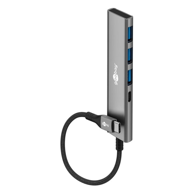 GK-12545 4-poorts USB-C Hub met USB-C en USB-A - USB 3.2, 5 Gbit/s