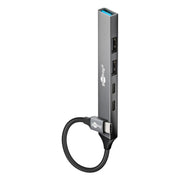 GK-12548 5-poorts USB-C Hub met USB-C en USB-A - USB 3.2 - 5 Gbit/s