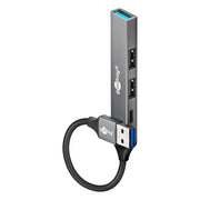 GK-12549 4-poorts USB-A Hub met USB-A en USB-C - USB 3.2 - 5 Gbit/s