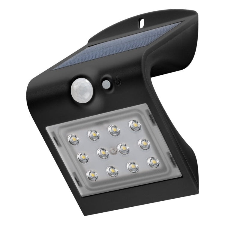 GK-12557 Goobay LED solar wandlamp met bewegingssensor - 220 lm - 1,5 W -  Zwart
