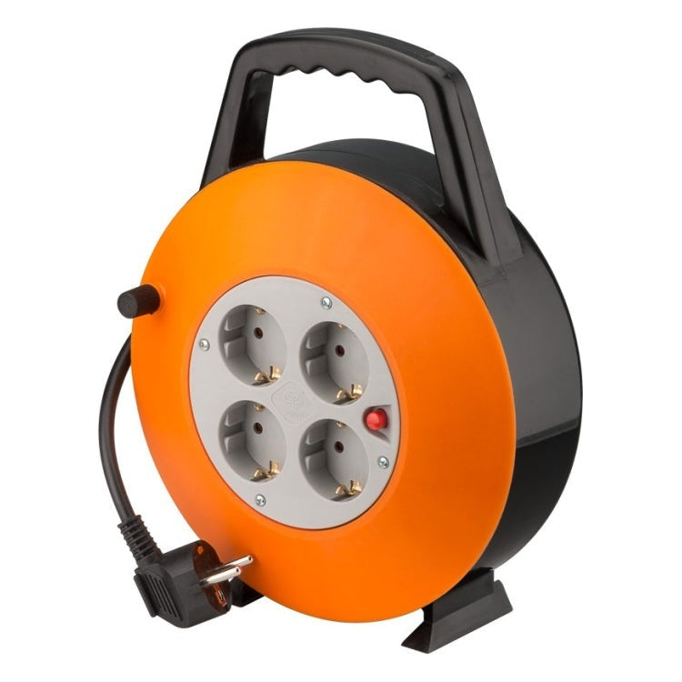 GK-12583 15 meter Goobay kabelhaspel - 4 stopcontacten - 16 A - voor binnengebruik