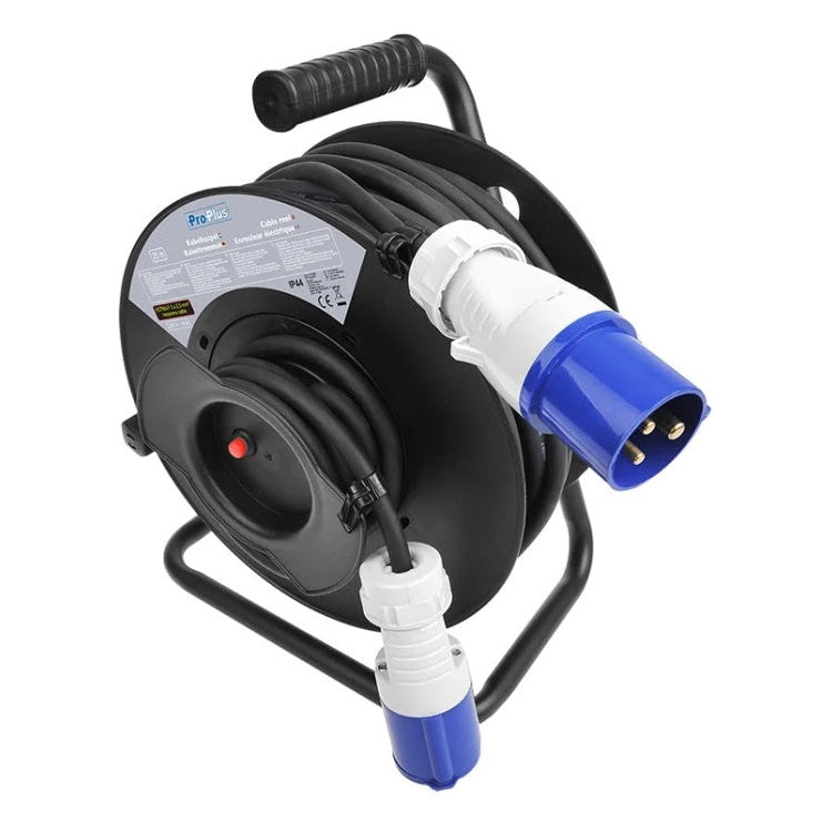 GK-12588 25 meter ProPlus CEE kabelhaspel - 230 V - 3G2,5 mm²