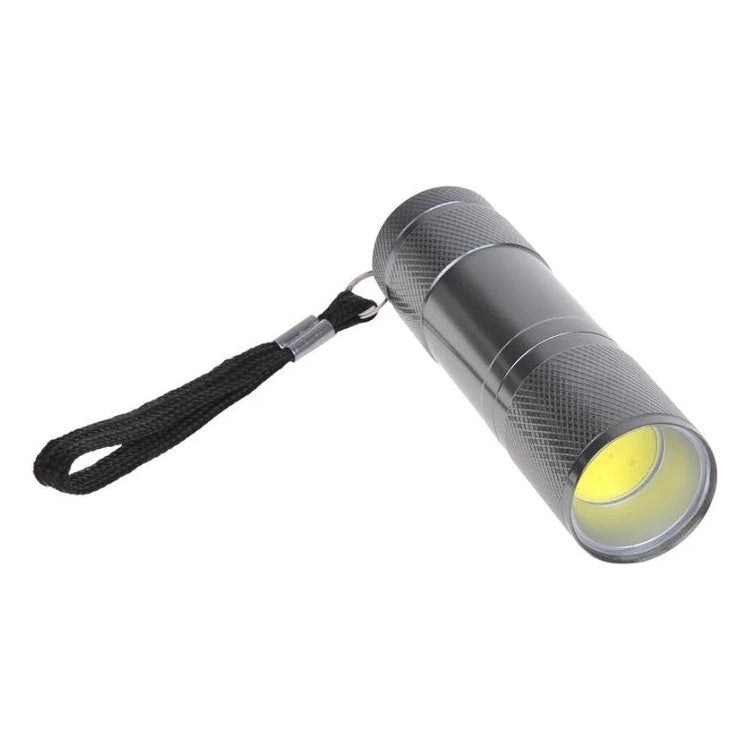 GK-12600 ProPlus COB LED zaklamp - aluminium - inclusief 3× AAA-batterijen