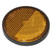 GK-12612 ProPlus zelfklevende reflector oranje met grondplaat - rond - Ø 55 mm