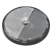 GK-12616 ProPlus ronde reflector wit - Ø 80 mm - schroefbevestiging
