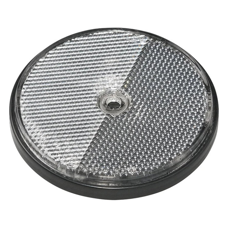 GK-12616 ProPlus ronde reflector wit - Ø 80 mm - schroefbevestiging