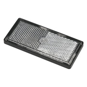 GK-12622 ProPlus rechthoekige reflector wit - 85 × 39 mm - zelfklevend met grondplaat