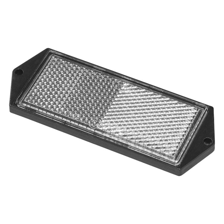 GK-12625 ProPlus rechthoekige reflector wit - 104 × 40 mm - schroefbevestiging