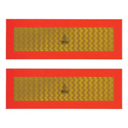 GK-12631 ProPlus reflecterende markeringsborden voor caravan/trailer - aluminium - 56 × 20 cm - 2 stuks