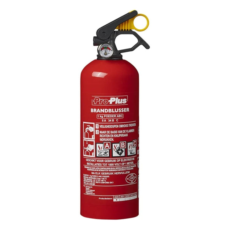 GK-12645 ProPlus ABC poederblusser 1 kg met manometer