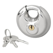 GK-12660 ProPlus discusslot 70 mm - gehard staal - inclusief 3 sleutels