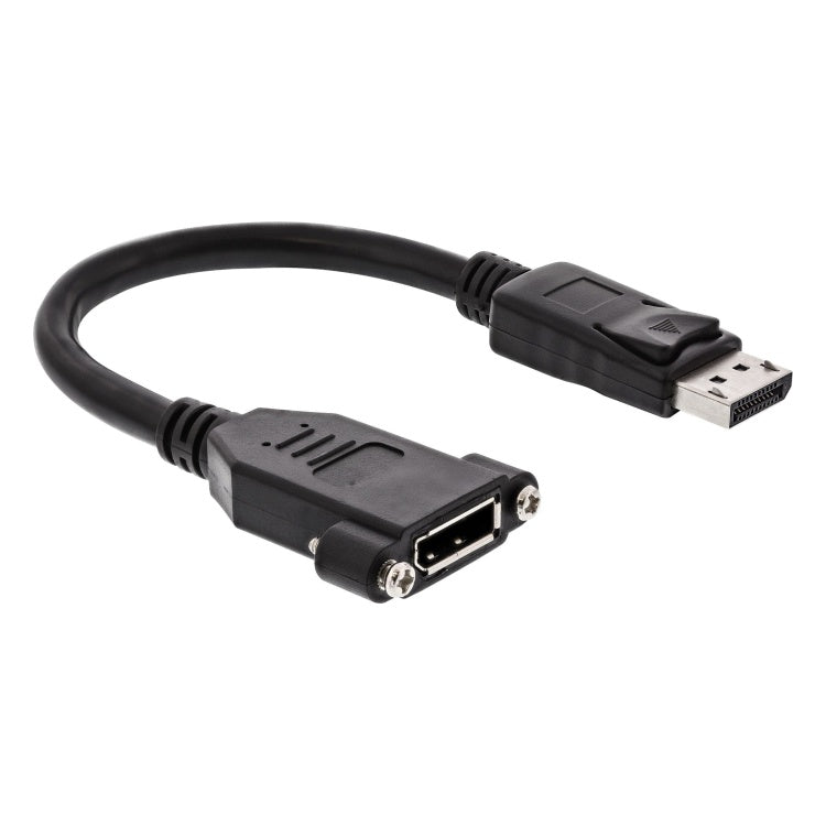 GK-12670 20 centimeter DisplayPort adapterkabel DisplayPort male naar DisplayPort female met inbouwbus - 4K 60 Hz