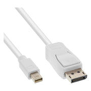 GK-12674 1 meter Mini DisplayPort naar DisplayPort-kabel Mini DisplayPort male naar DisplayPort male - 4K 60 Hz