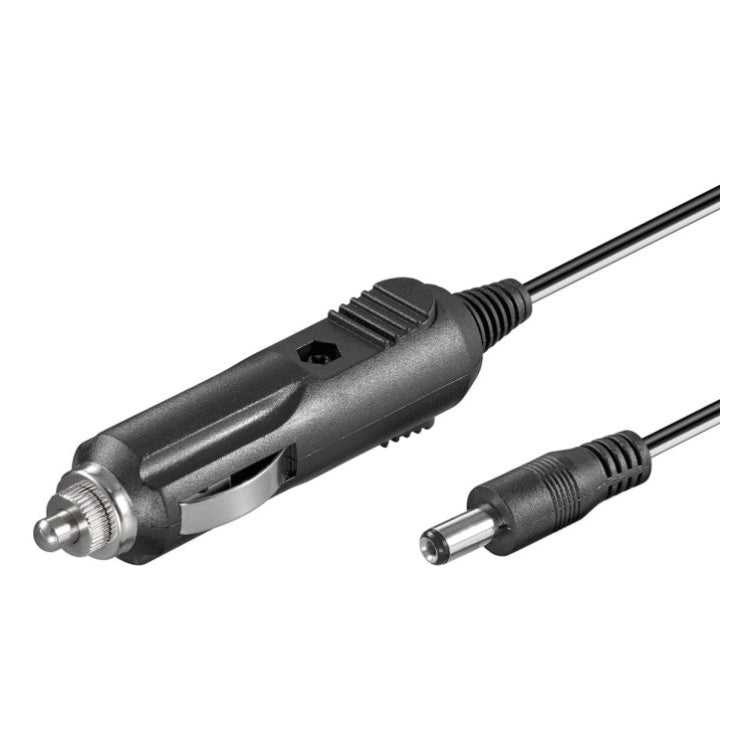 GK-12795 1,8 meter Goobay sigarettenaansteker naar DC kabel - 12 V - 5,5 × 2,1 mm - Zwart