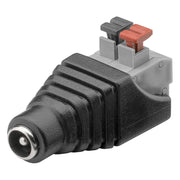 GK-12799 Goobay DC-adapter - 5,5 × 2,1 mm DC female naar 2-polige veerklem