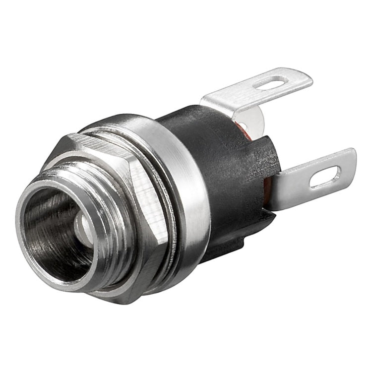 GK-12802 Goobay DC-inbouwbus 2,5 mm - 3-polig met schakelcontact - soldeeraansluiting