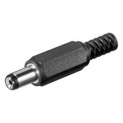 GK-12804 Goobay DC-stekker 5,5 × 1,7 mm male - met kabelbeschermer
