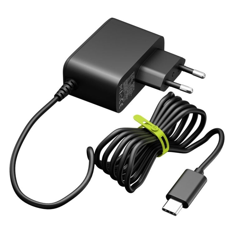 GK-12812 Goobay USB-C voeding voor Raspberry Pi 5 - 27 W - GaN - Zwart