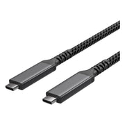 GK-12824 2 meter Flexline USB-C 3.2 Gen 2 kabel - 10 Gbit/s - 100W PD - 4K 60Hz - Zwart
