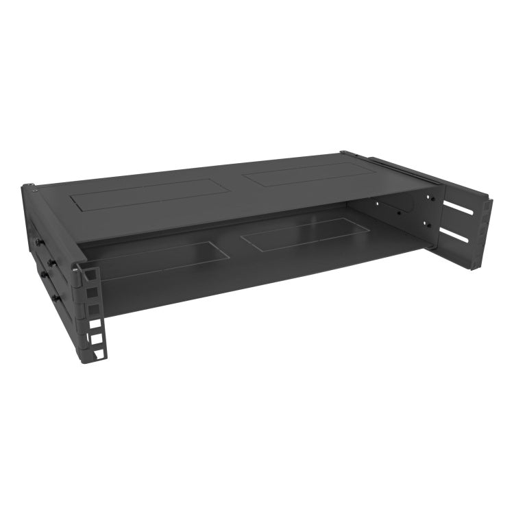 GK-12865 InLine 19-inch wandrack 2U - verstelbare diepte 24-40 cm - zwart