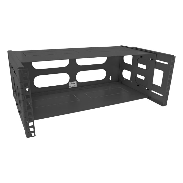 GK-12866 InLine 19-inch wandrack 4U - verstelbare diepte 24-40 cm - zwart