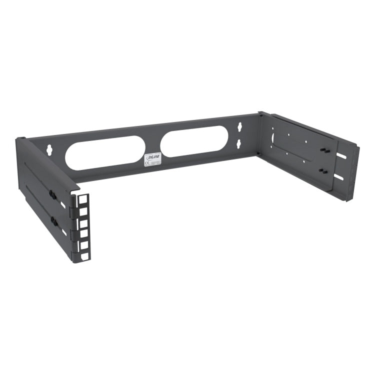 GK-12869 InLine 19-inch wandrack 2U - verstelbare diepte 24-40 cm - zwart