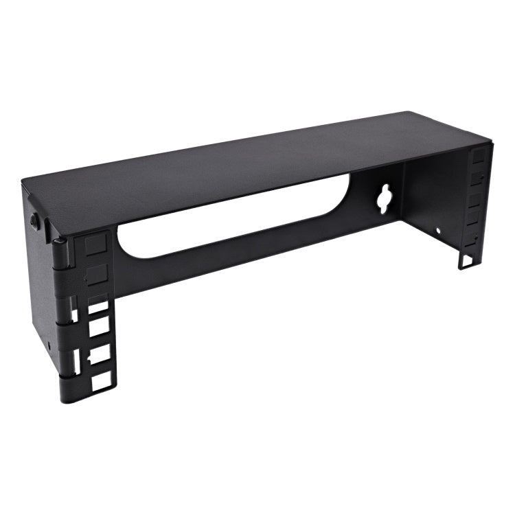 GK-12873 InLine 10-inch mini wandrack 2U - 7,6 cm diep - zwart