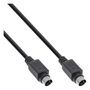 GK-12995 2 meter InLine S-Video kabel - 4-pins Mini-DIN male naar male - Zwart