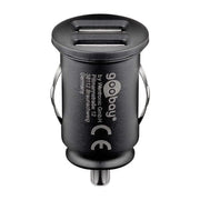 GK-12V2USB24W Autolader met 2 x USB A  - 24 watt