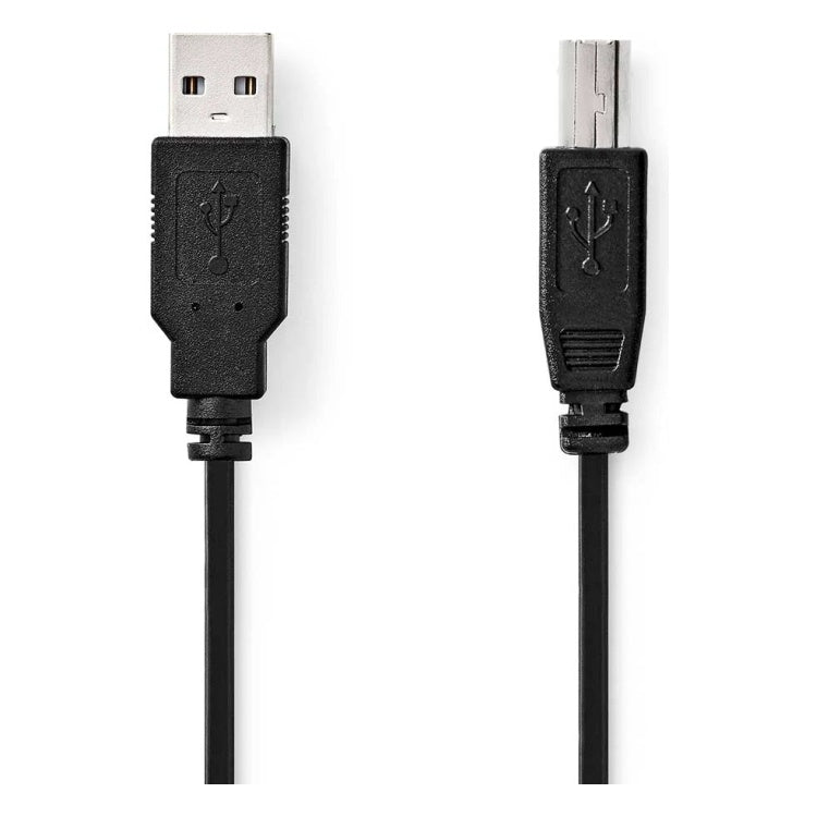 GK-13018 3 meter Nedis USB 2.0-kabel USB-A naar USB-B - zwart