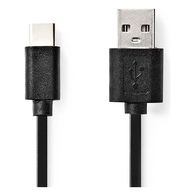 GK-13037 3 meter Nedis USB 2.0-kabel - USB-A naar USB-C - 15 W - zwart