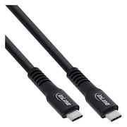 GK-13096 3 meter - USB4 USB-C Kabel - 20 Gbit/s, 4K 60Hz, 240W - Zwart - Verguld