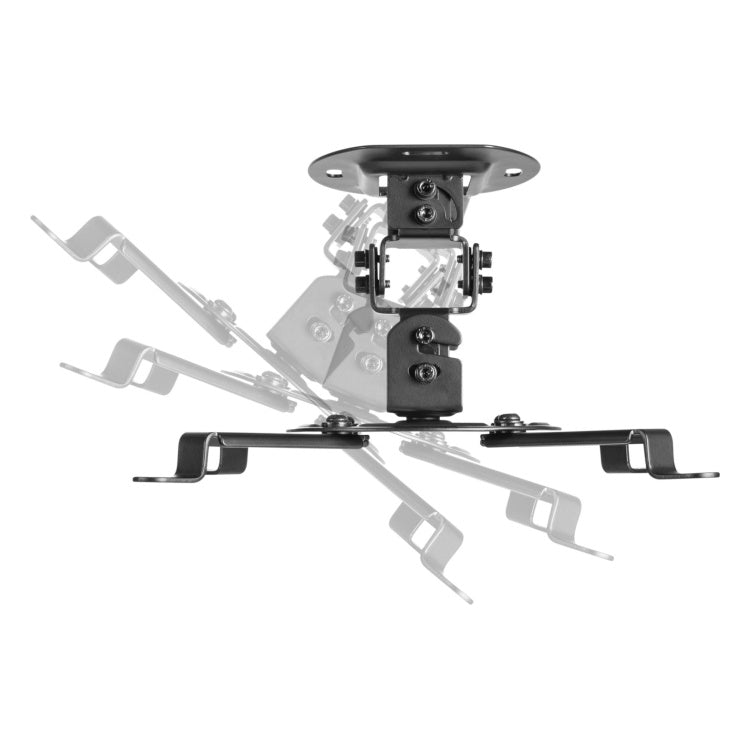 GK-13125 InLine plafondbeugel voor beamer - 13,5 kg - 360° draaibaar - Zwart