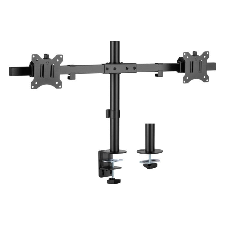 GK-13147 InLine verstelbare dubbele monitorbeugel - 17 tot 32 inch - 2x 9 kg - Zwart